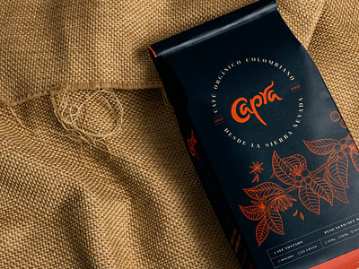 Capra brand design brand identity branding coffee coffeeshop colombia identity design illustration logo packaging