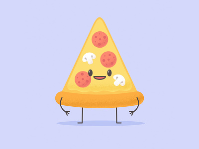 Pizza Character character design illustration illustrator pizza pizza character