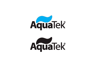Логотип AquaTek design dev devident illustrator logo photoshop