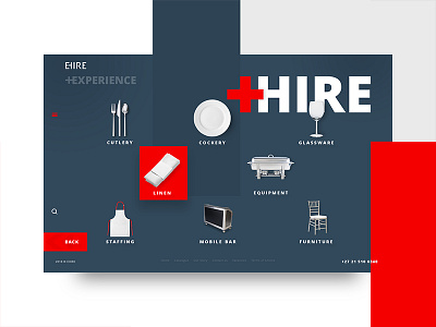 EHIRE #2 Hire Equipment events hire site ui ui animation ui motion ux website