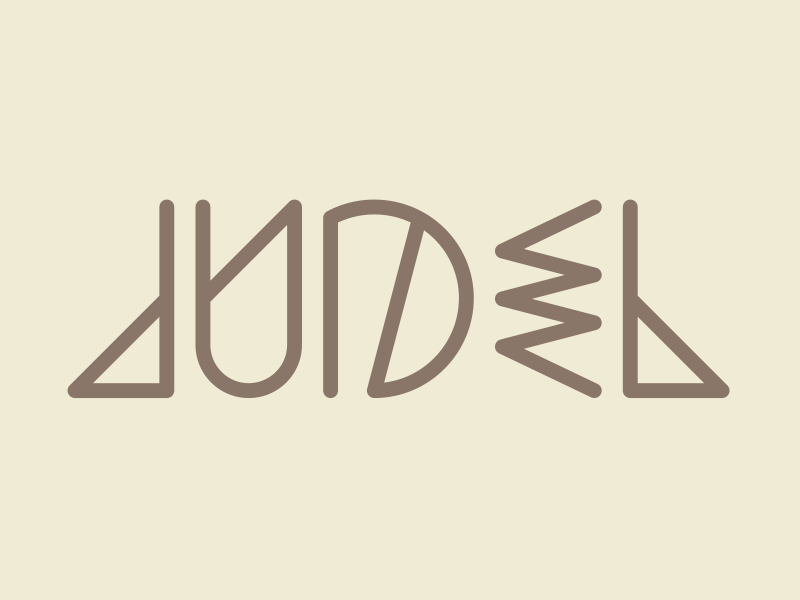 Judel after effects animation letter typography