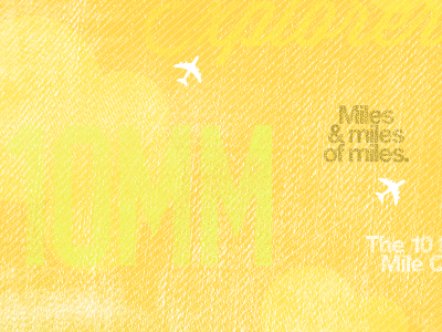Miles And Miles And Miles And Miles airplane helvetica icon muncie texture web wisdom script