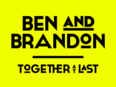 Ben & Brandon blurry cassannet geometric sans serif type
