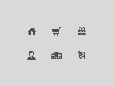 Cleaner Icons black grey icon web