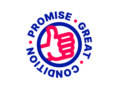 Great Condition Promise logo great illustration logo