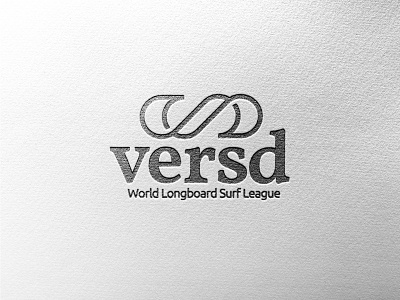 Versd Logo Design branding design icon logo minimal surf vector wave