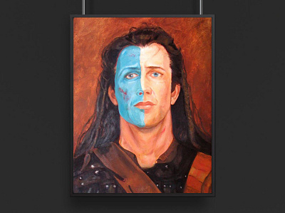 Braveheart art oil painting painting