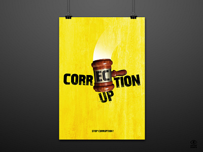 Corruption 2020 2020 art correction corruption design digital illustration digitalart graphic graphic design illustration law poster poster design posters prishtina prishtinaposter