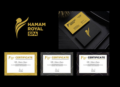 HAMAM ROYAL SPA art brand branding design graphic graphic design logo