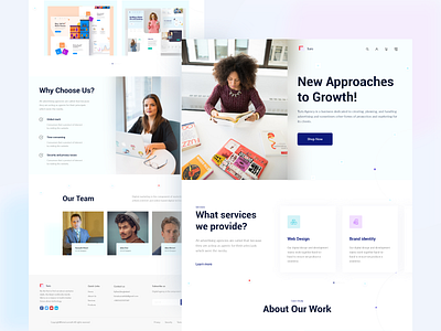 Digital Agency Landing Page.