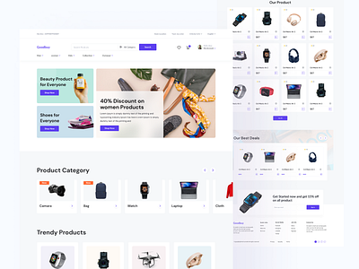 E-commerce Homepage Exploration.