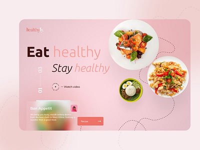 Healthyfy logo ui visual design