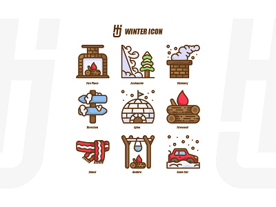 Winter Icon Set