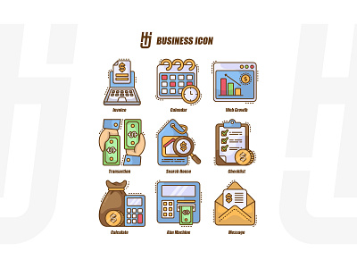 Business and Marketing Icon Set