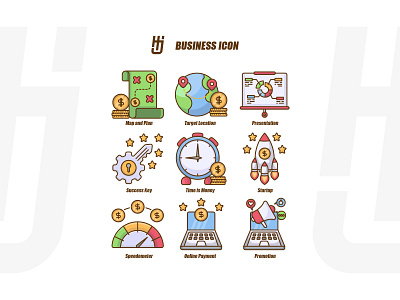 Business and Marketing Icon Set