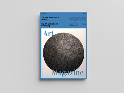 Fictional art magazine - Two art art magazine artist branding design designer graphic design illustration illustrator magazine print print design