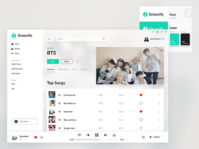 Groovify (Music App For Desktop)