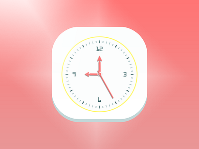 Flat-clock-icon clock flat icon time