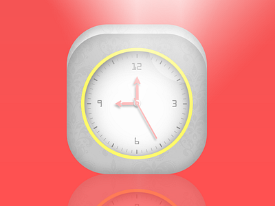 Clock-icon clock design graphic icon pakistan skeuomorphic time