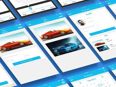 The Wash app design graphic ios iphone pakistan photoshop ui ux
