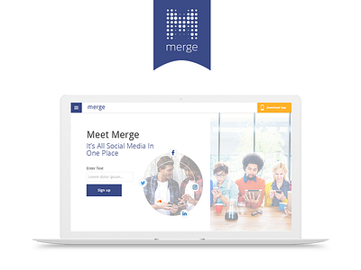 Web page (Merge app)