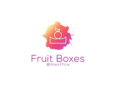 fruit box modern logo