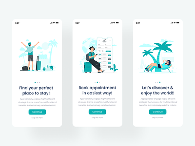 GoTour - Tour & Travel Mobile App Exploration adventure app design booking app explore illustration mobile app mobile ui onboarding screen tourism app travel agency travel app travel app design travel booking travelling ui design user experience ux ux design vacation vacation app