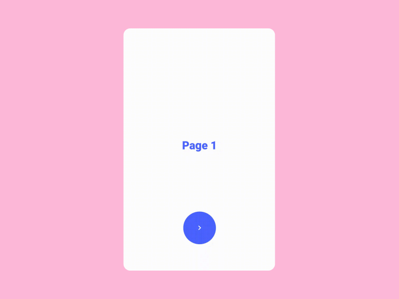 Page transition in Flutter