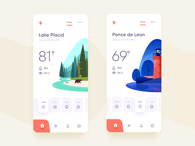 Weather App application forecast ui design weather weather forecast