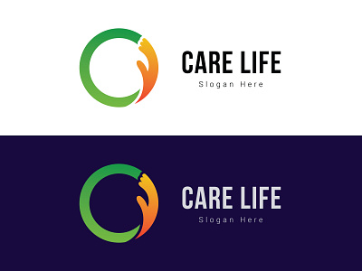 Care Logo (Letter C) abstract analytics app branding care clean creative design healthcare icon lettering love minimal modern nursing simple logo trendy typeface typography ui ux