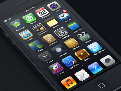 Kiwi iOS Theme Release! icon ios iphone ipod kiwi theme touch