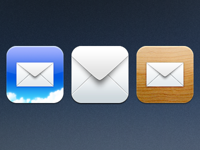 Kiwi - Mail icon iphone kiwi mail theme wood