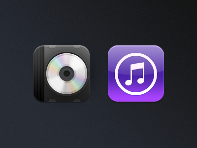 Kiwi - iTunes case cd glyph icon iphone itunes kiwi theme