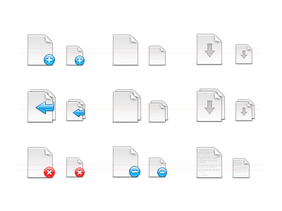 File Icons arrow blue file icon paper red stock text