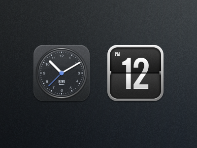 Kiwi - Clock clock flip icon ios iphone kiwi theme
