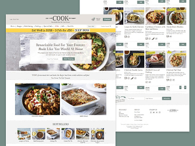 Ecommerce website for national food retailer ecommerce food and drink ui design ux website website design