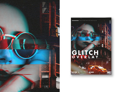 2020 Training - Glitch Overlay Poster design glitch graphicdesign overlay poster poster design temple texture typography