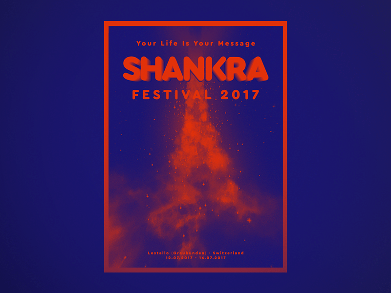 Shankra festival poster shankra