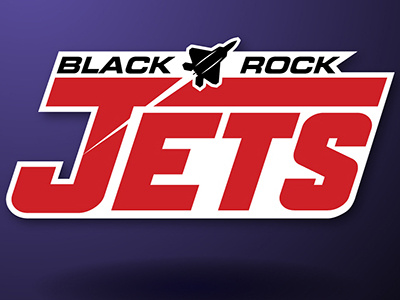 Black Rock Jets Logo black rock design jets logo