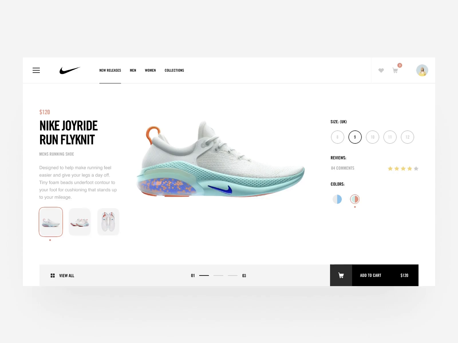 Nike Website designs, themes, templates 