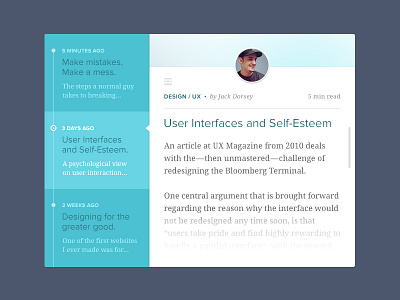 Article Feed UI