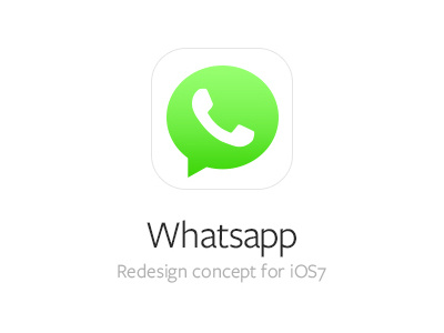 Whatsapp iOS7