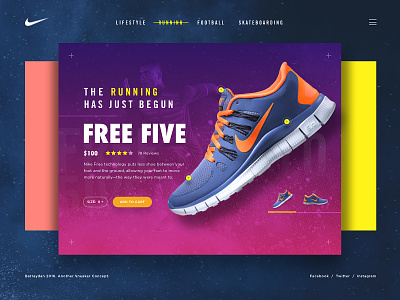 Sneaker Card UI app betraydan colourful design ecommerce explore shoes sneaker ui web
