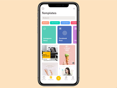 Template Remixer app betraydan clean icons interaction interaction design ios minimal mobile over typography ui ux