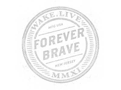Forever Brave apparel betraydan clothing design logo vintage