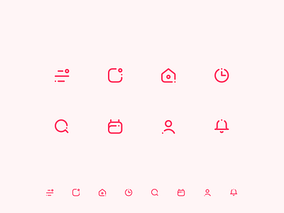 Icons WIP design
