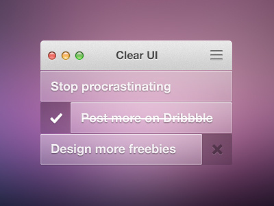 Clear UI Theme app betraydan clear design lists pixels theme to do to do ui ux