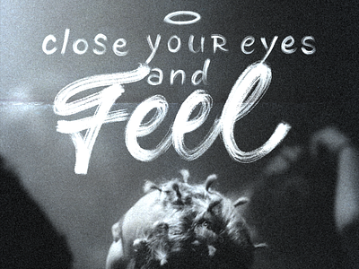 close your eyes calligraphy letras lettering letters procreate texture