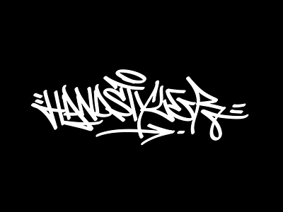 Handstyler calligraphy graffiti ipadpro lettering letters procreate tag