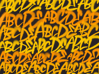 abcde caligrafia calligraphy goodfela graffiti letras letters procreate spray